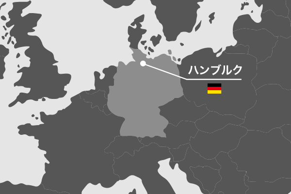 ハンブルク地図